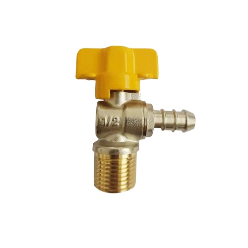 Home Kitchen Sanitary High Quality Brass Angle Hose Connector Gas Air Vent Ball Valve