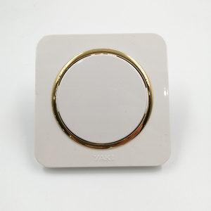 switch 2pin round white