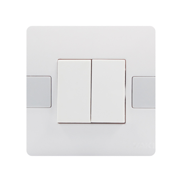 Eu French Standard Good Quality 1 Gang 1 Way 2 Way Electrical Wall Socket Switch