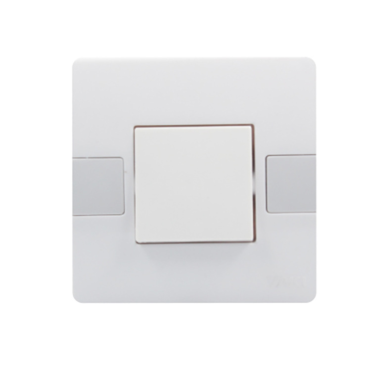 Eu French Standard Good Quality 1 Gang 1 Way 2 Way Electrical Wall Socket Switch