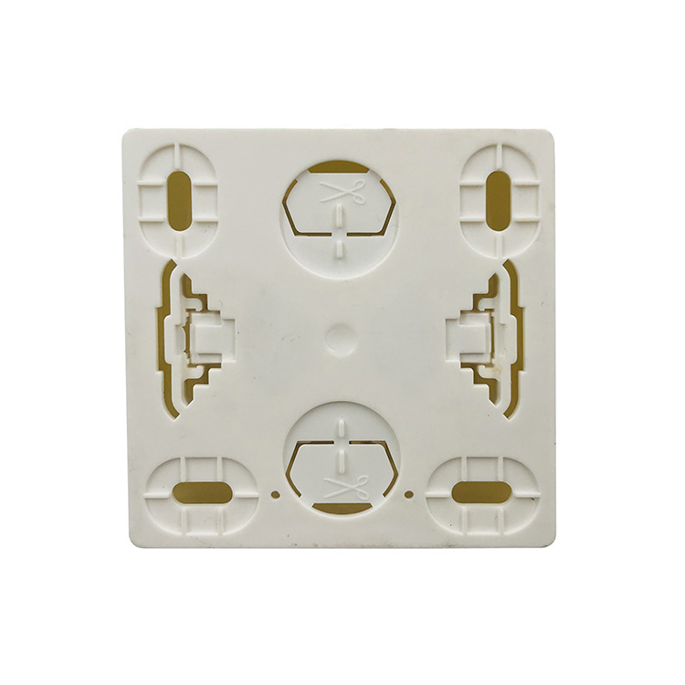 Safety House Using European Style Wall Socket French Standard Oem Outlet One Gang Switch