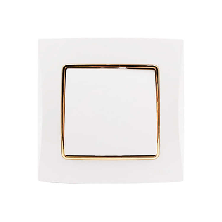 China Electric White Color Luxury Smart European Wall Light Switches Europe