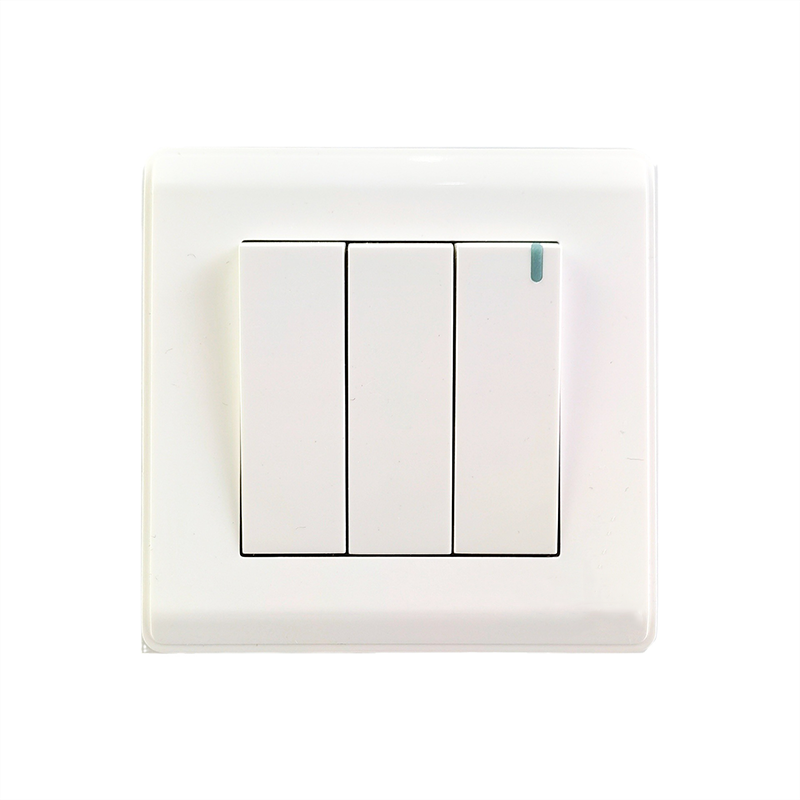 Hot Selling Ce Certification Non Intelligent Rated Voltage 220v Gang Button Wall Switch Touch