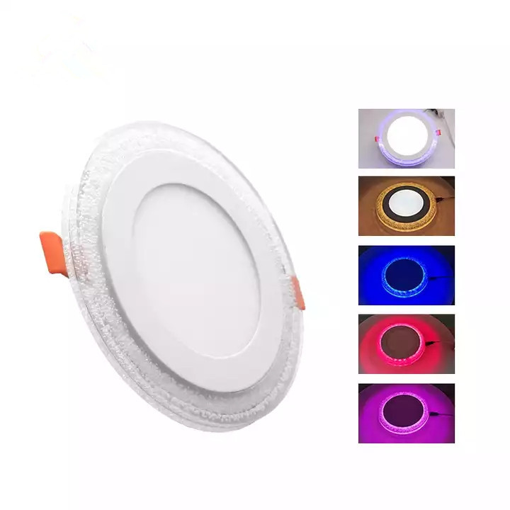 Indoor Home Color Changable Rgb Simple Round Led Lighting For Bedroom