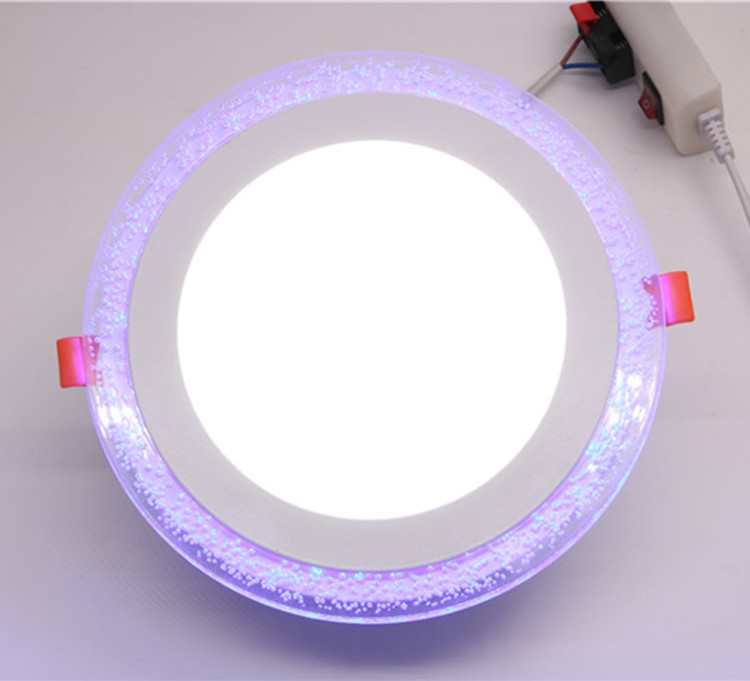 New Product Intelligent Indoor Square Round Two Color Modern Fixture Ceiling Light For Hallway