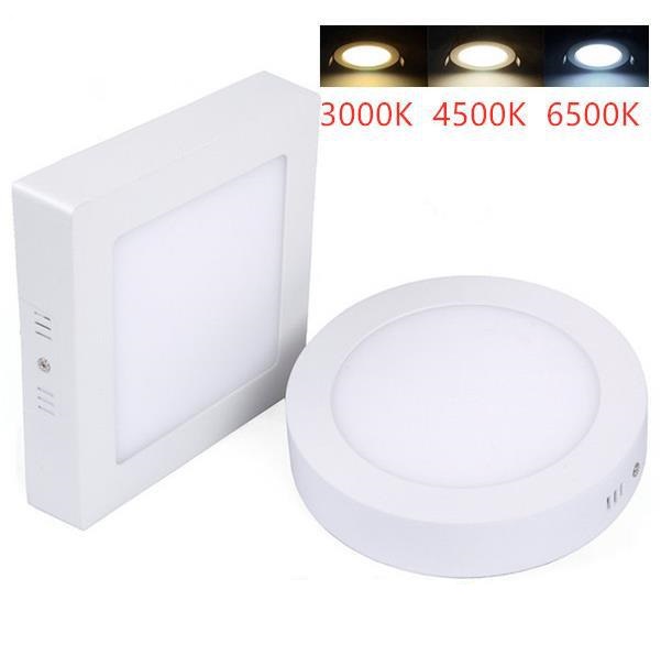 Factory Supply Indoor Lighting Bedroom Surface Mount Square Light Fixture Office Led Panel Light
