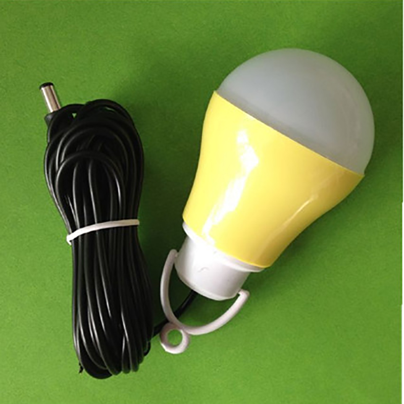 Colorful PVC 5V 5W USB Portable Lamp USB LED Standard White Led Bulbs