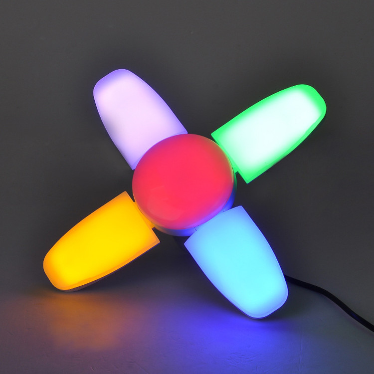 High Brightness Folding Garage Decorative Light Color Led Light Bulbs