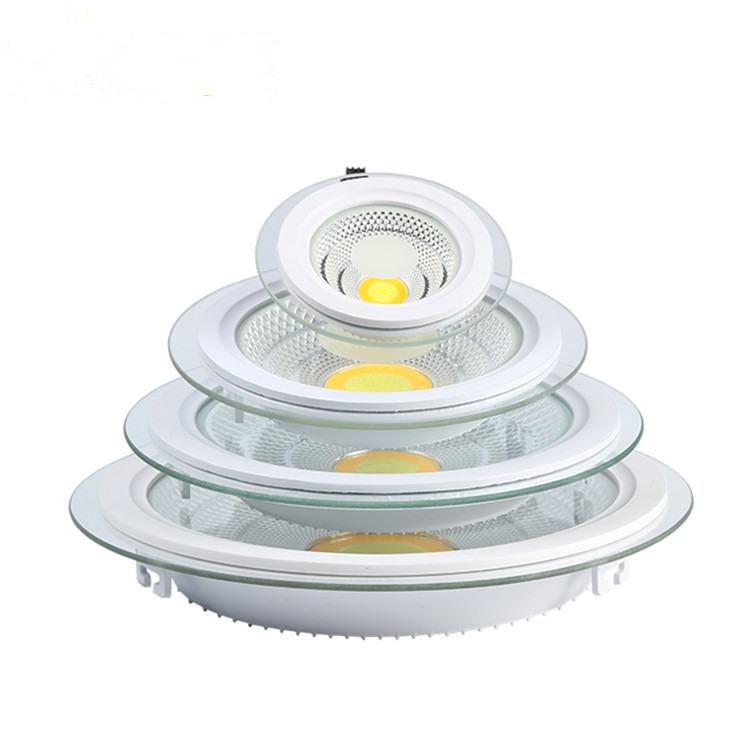 Indoor Temperature 5w 7w 10w 15w 25w Round Housing Two Color Led Recessed Ceiling Lights Cob Downlight