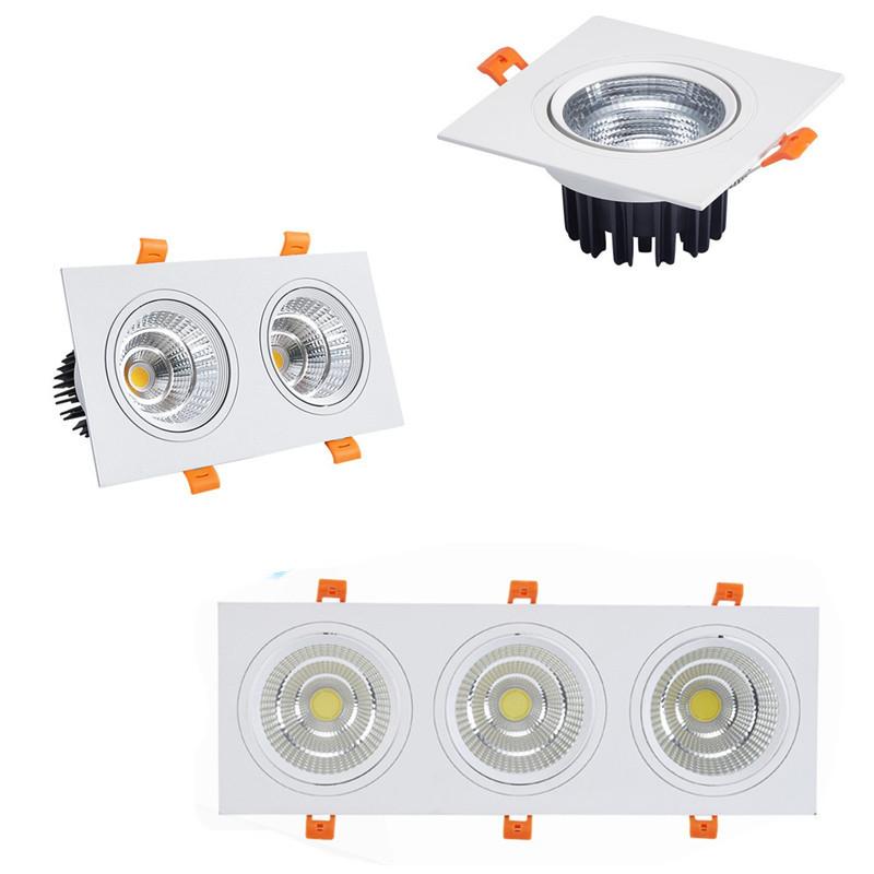Energy Saving Indoor Adjustable Double Heads Modern Led Lights Fixture For Bedroom Ceiling