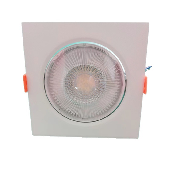 Indoor Round Commercial Adjustable Cob Recessed Led Lighting Downlights For Ceiling