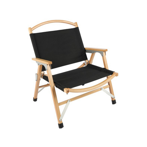 wood camping chair