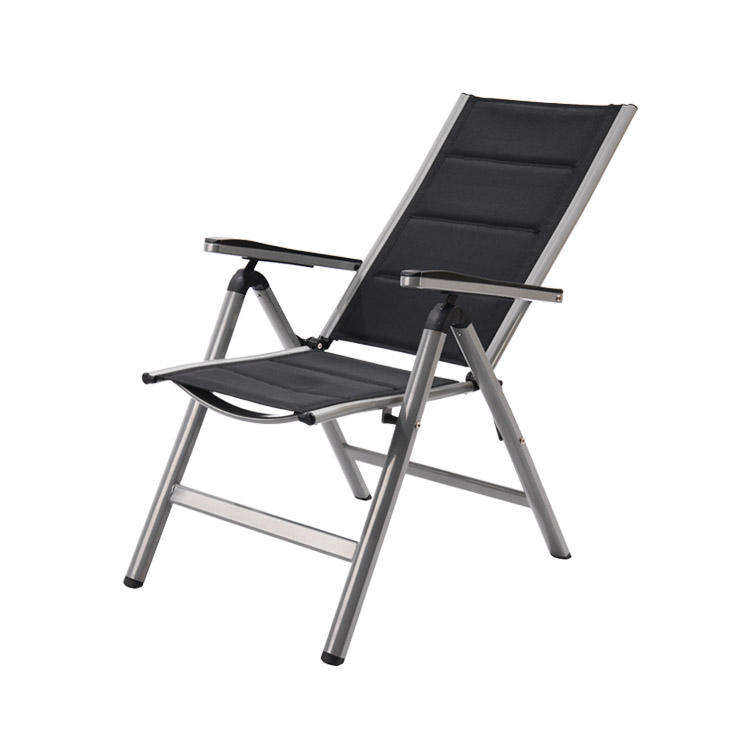 Foldable High Quality Adjustable Custom Portable Folding Cheap Aluminum Metal Trailhead Camp Beach Chair