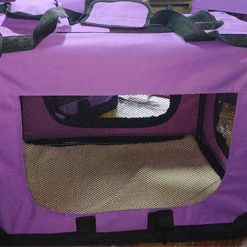 Custom Classic Luxury Fold Travel Dog Seat Basket Airline Approved Small Dog Carrier For Cat