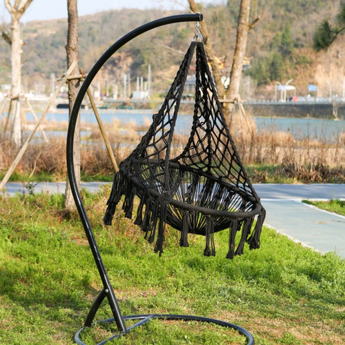 woven swing chair