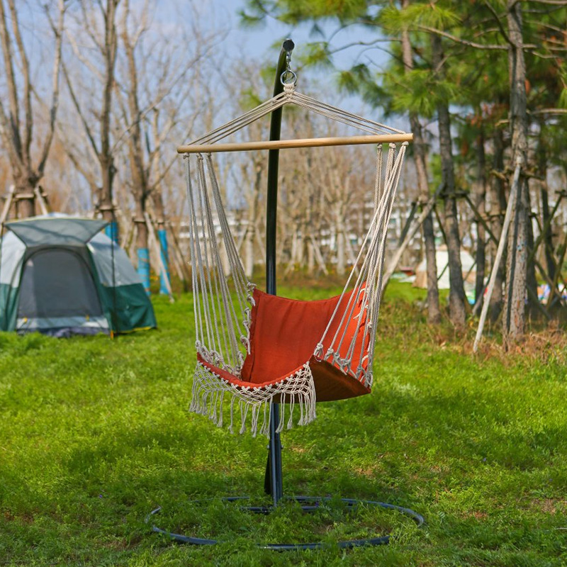Sturdy And Durable Mesh Hanging Leisure Modern Metal Outdoor Woven Swing Chair