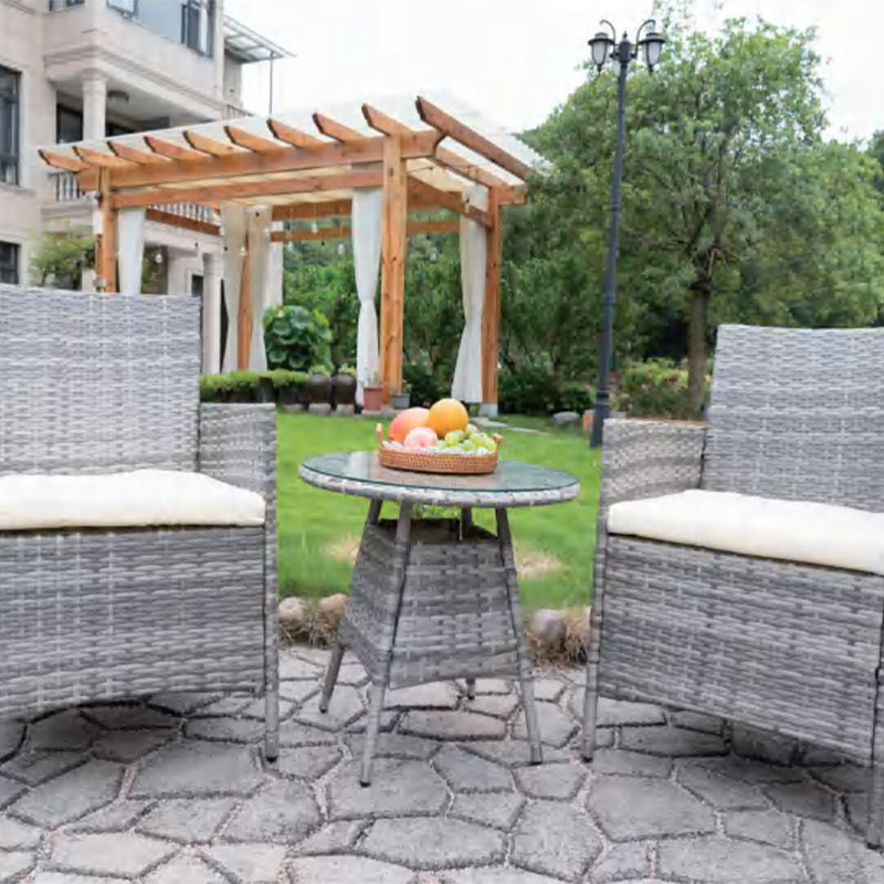 Low Price Good Quality Garden Outdoor Furniture Set Rattan Patio Wicker Balcony Chairs