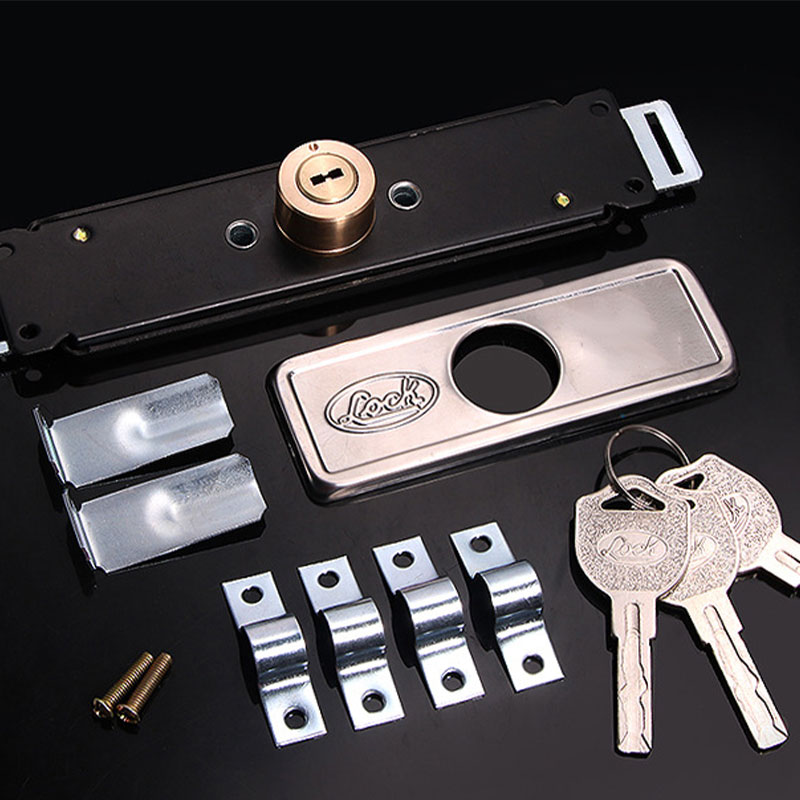 Security Accessories Copper Core Roller Shutter Door Lock Universal Anti Theft Garage Roller Shutter Pull Lock