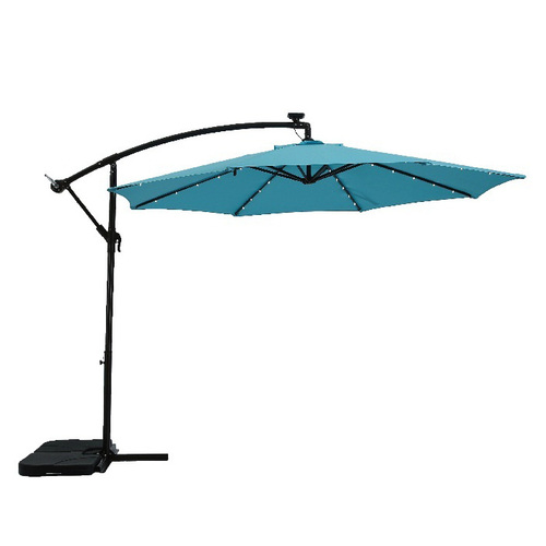 Travel Beach Windproof Backyard Portable Patio Sunshade Offset Cantilever Umbrella