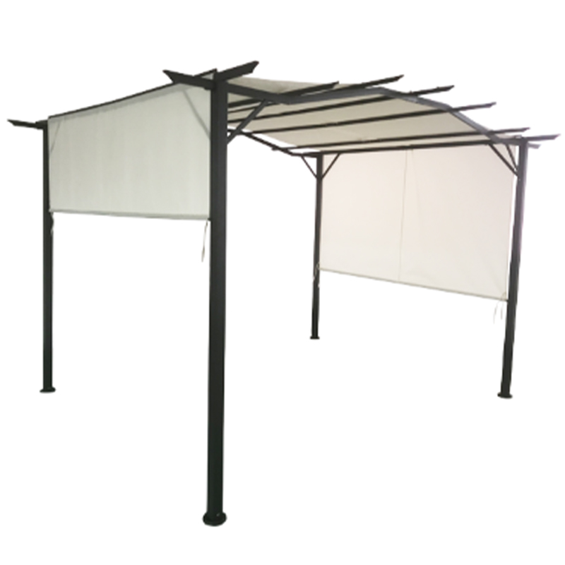 Custom Sunshade Garden Furniture Foldable Large Patio Retractable Pergola Shade