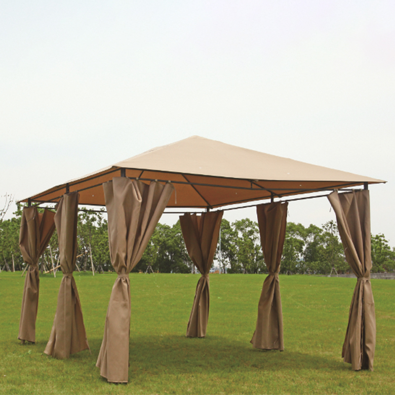 Custom Waterproof Outdoor Aluminum Portable Garden Tent Gazebo With Netting