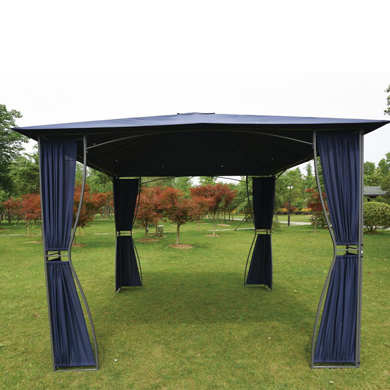 High Quality Vertical Awning Furniture Wholesale Modern Garden Polycarbonate Roof Gazebo