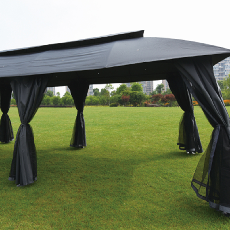 Custom New Design Steel Frame Metal Waterproof Portable Industrial Wedding Gazebo