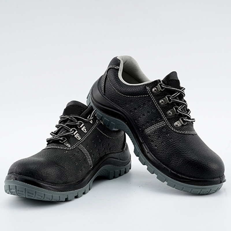 Competitive Price Black Men Outdoor Hiking Stylish Woodland Shoes Leather High Cut Safety Shoes