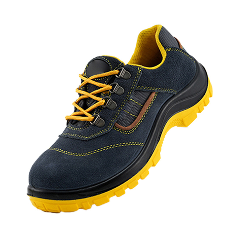 Safety Shoes Summer Steel Iron Anti Hit Puncture Lightweight Breathable Construction For Man