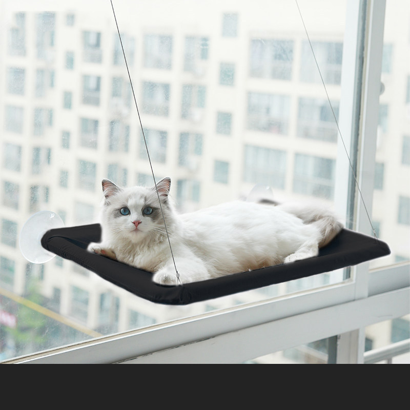 Durable Heavy Duty Suction Window Mounted Washable Pet Sucker Bed Windowsill Hanging Cat Window Hammock