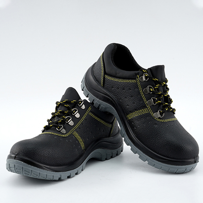 Wholesale Black Summer Professional Labor Protection Men Safety Composite Toe Work Boots