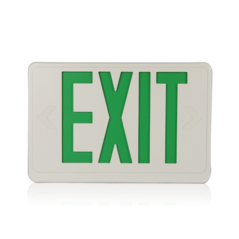 Chinese Supplier Rechargeable Exit Lights With Emergency Backup Lighting Sign Light