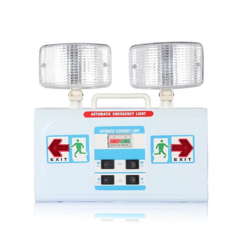 High Bright Led 3w 3 Hours Back Up Time Rechargeable Twin Spot Emergency Light