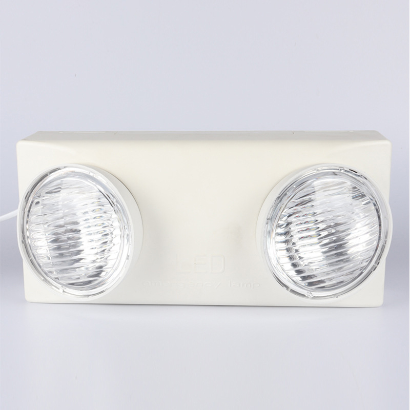 Commercial Industrial Fireproof Double Twin Spot Heads Resistant LED Emergency Lamp Light