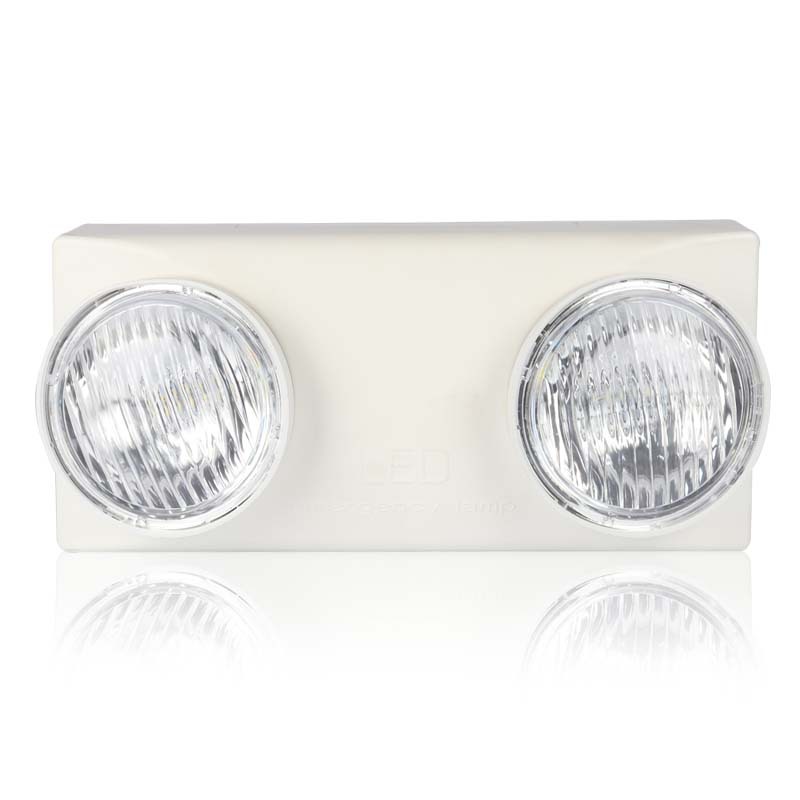 Commercial Industrial Fireproof Double Twin Spot Heads Resistant LED Emergency Lamp Light