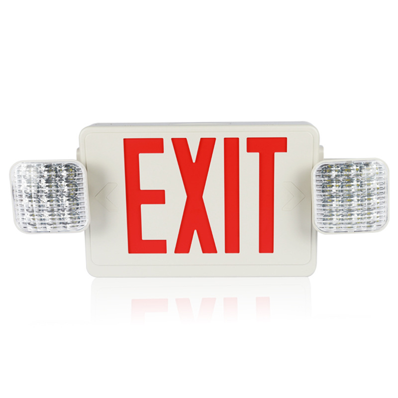 Red Green Waterproof Led Wall Ceiling Emergency Led Exit Sign Lamp Lantern With Dual Voltage