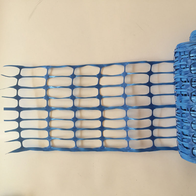 Pe Extruded Removable Plastic Safety Mesh Netting Fence For Road Warning