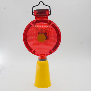 Solar Warning Light For Traffic Cones