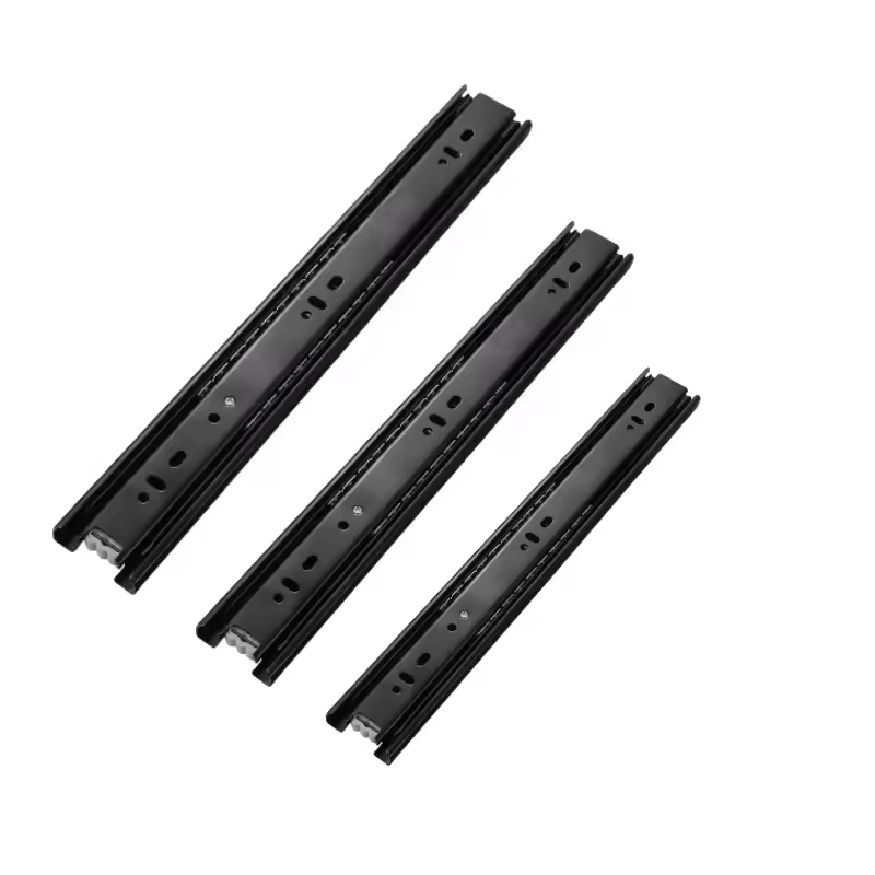 Furniture Accessories Full Extension Telescopic Channel Undermount Drawer Slides Soft Close