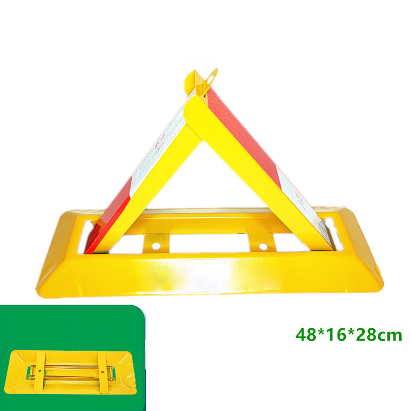 Parking Space Protector Foldable Lockable Safety Metal Steel Car Anti Parking Barrier
