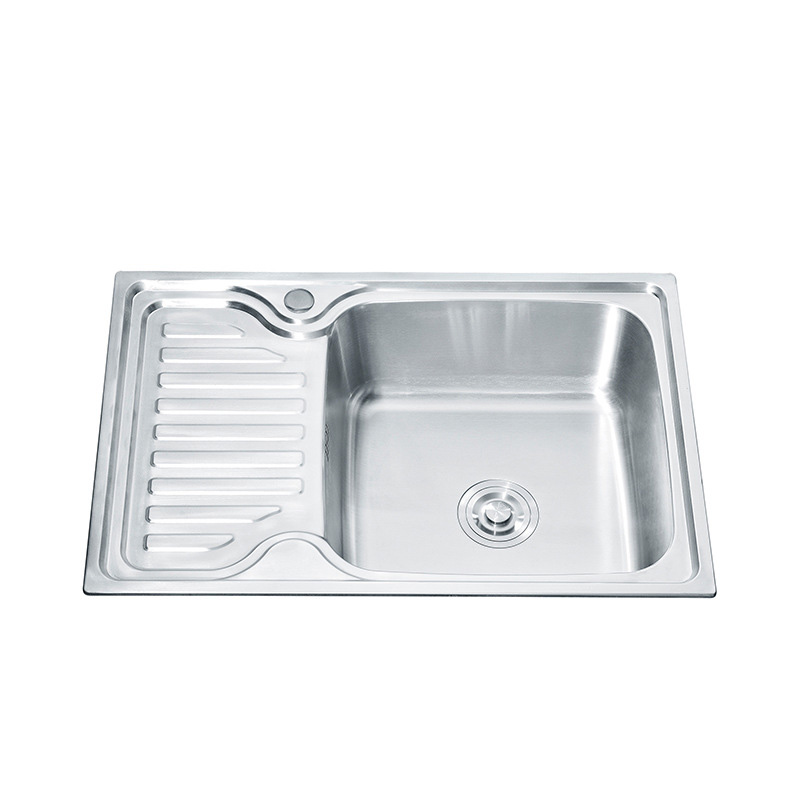 Luxury Stainless Steel Organizer Single Bowl Multifunction Sink Kitchen