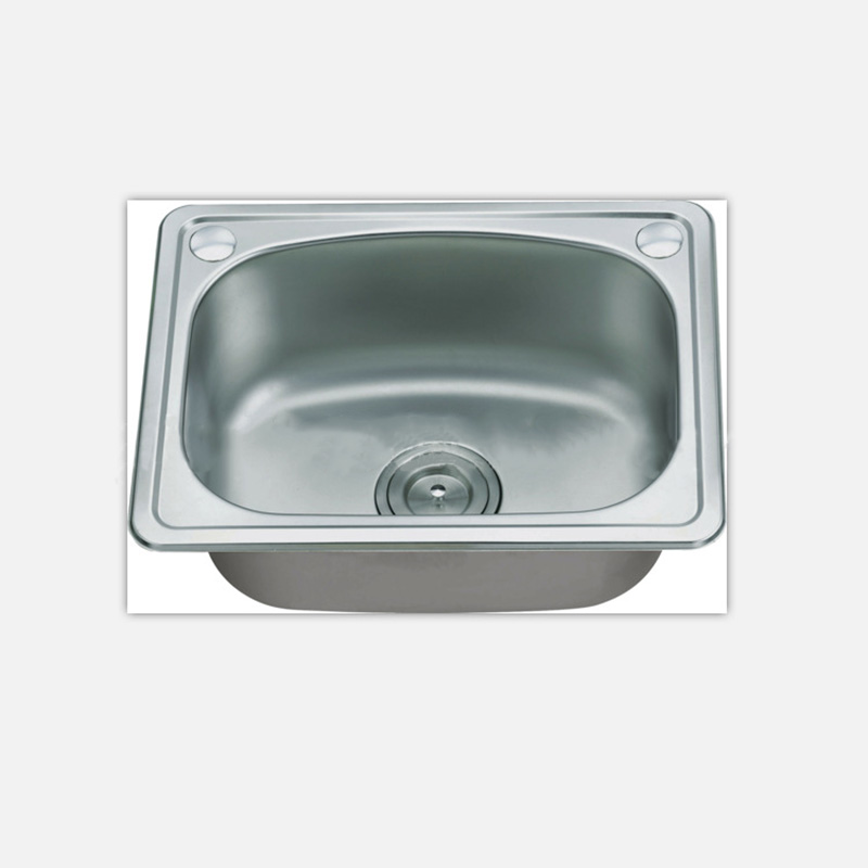 Modern Double Round Bowl Professional Stainless Steel Luxury Kitchen Sink