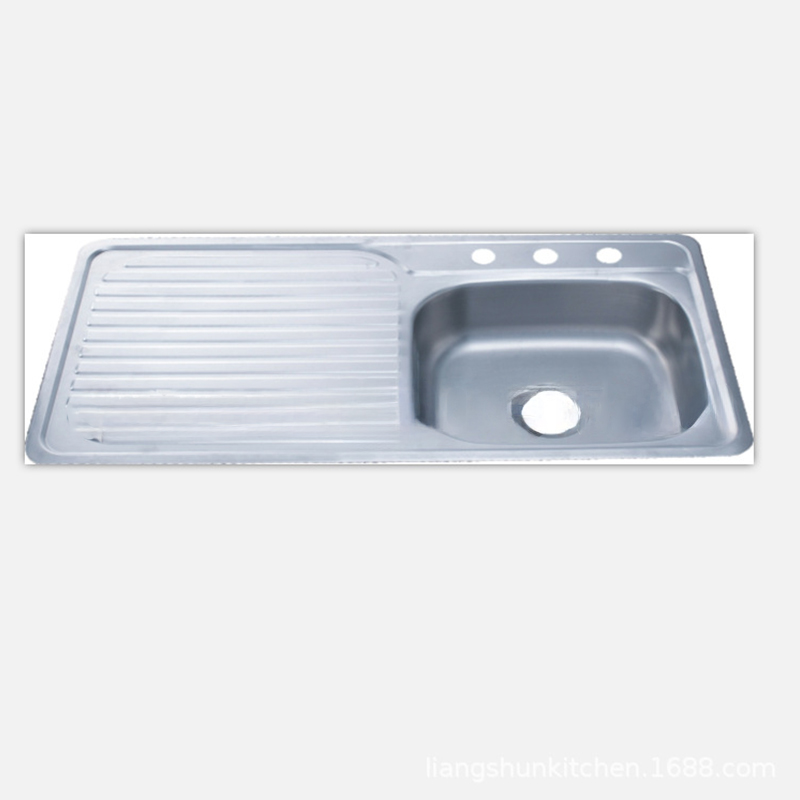 Custom Multifunctional Luxury Stainless Steel Single Bowl Kitchen Sink With Tray