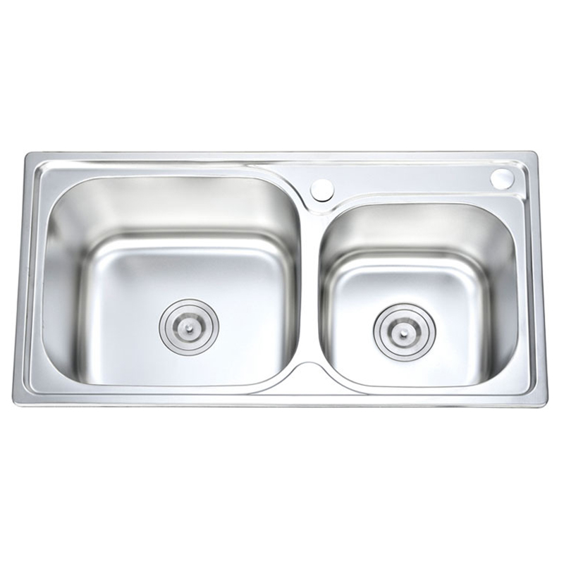 Modern Design Undermount 201 304 Stainless Steel Commercial Kitchen Double Sink