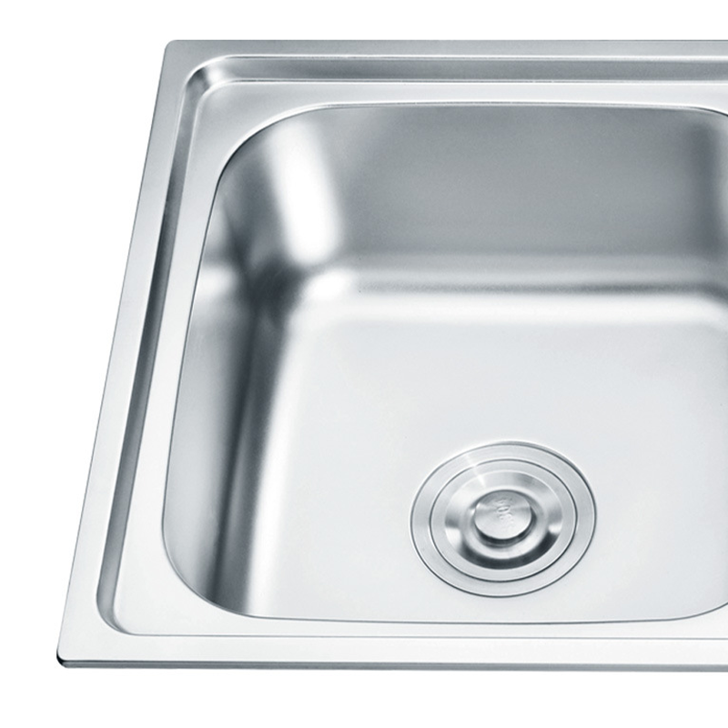 Square Popular Design Easy Clean Kitchen Sink 304 Stainless Steel Double Bowl