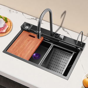 sink kitchen with drainer