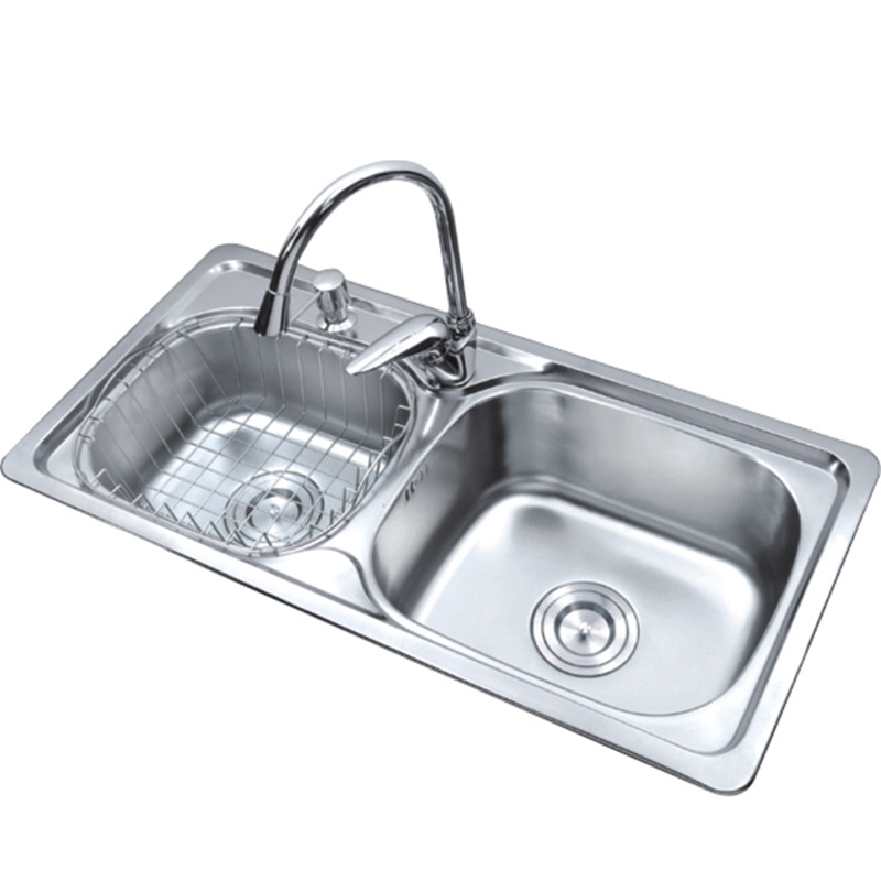 Custom Modern Cost Effective Luxury Single Undermount Kitchen Sink Stainless