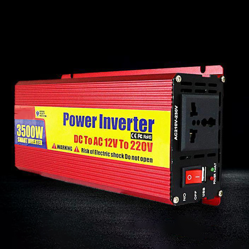 Outdoor Power Supply 12v 24v To Ac 120v 220v Solar Battery Car Charger Inverter