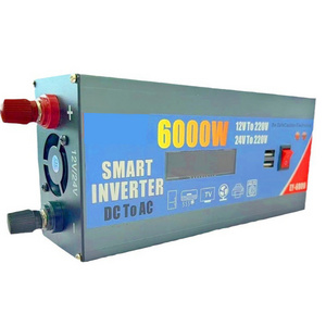 12v Dc To 220v Ac 6000w Modified Sine Wave Power Inverter Solar Inverter Kit