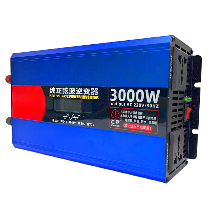 High Quality Pure Sine Wave 3000W 24V 12V AC.524.002 Electrical Energy Power Inverter Adapters For DC Power System
